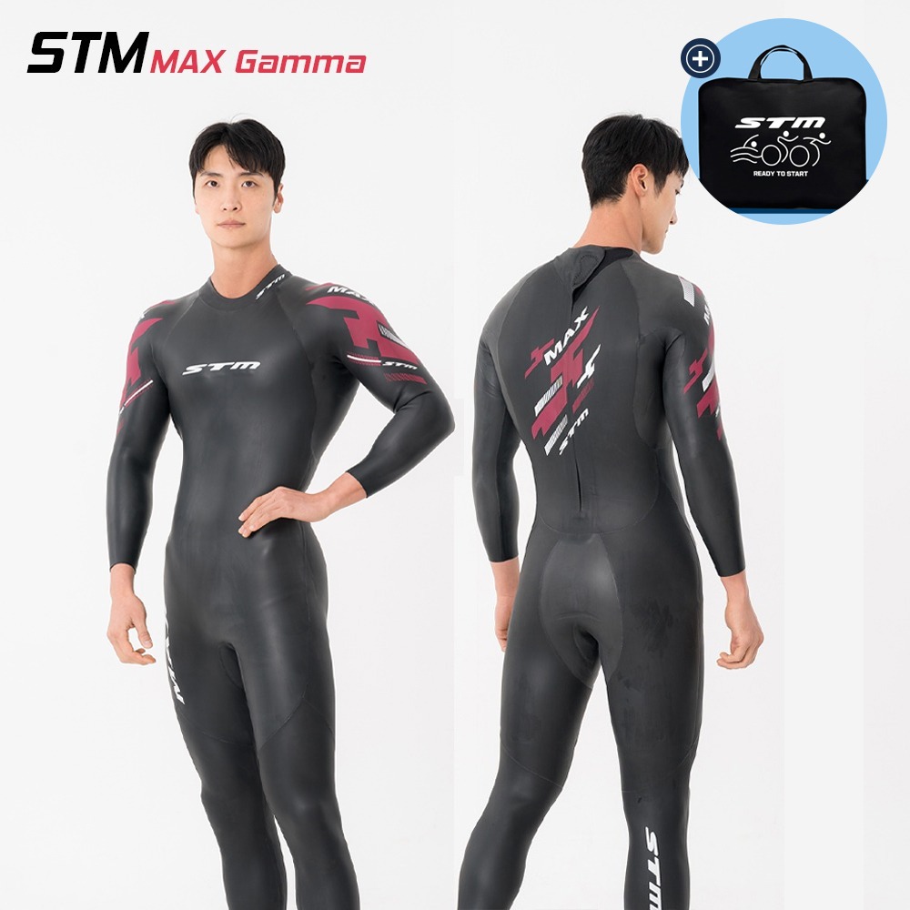 STM MAX Gamma (남성) 웻슈트 바다수영  가방증정 철인슈트